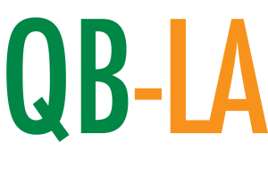 Large QB-LA logo transparent background