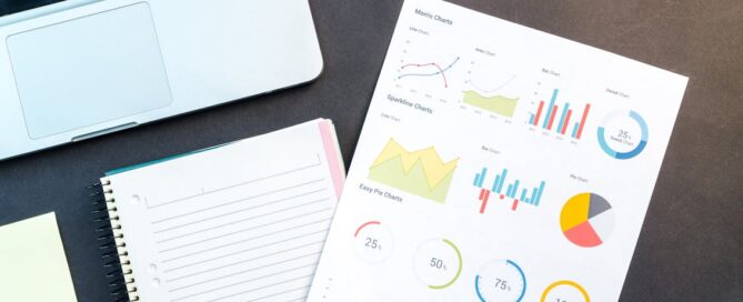 financial charts, laptop, Quickbooks proadvisor