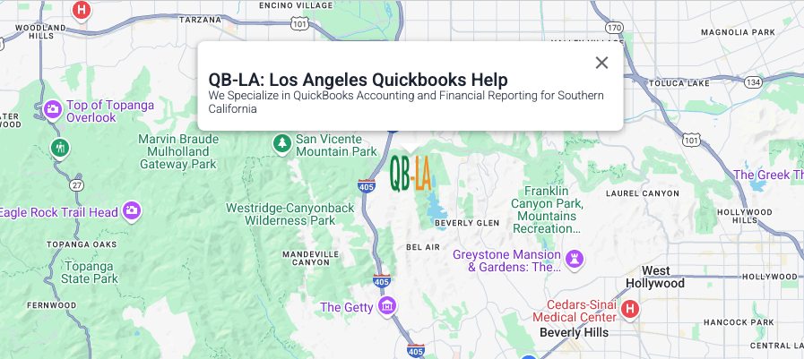 QB-LA Local Area Map