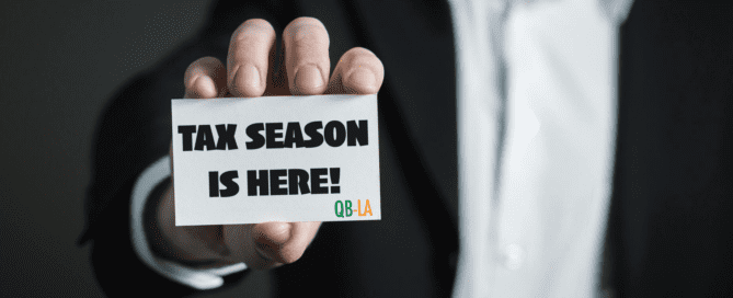 Tax Season is Here